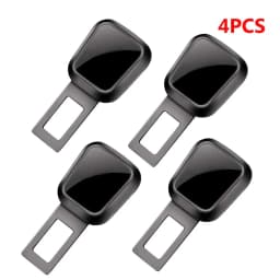 4/2/1PCS Car Seat Belt Clip Extender Safety Seatbelt Lock Buckle Plug Just plug and play Insert Socket Extender Safety Buckle