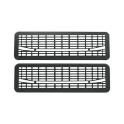 2Pcs Under Seat Air Vent Cover for Tesla Model Y 2025 2026 Juniper Rear AC Outlet Protector with ABS Plastic Anti-Dust Debris