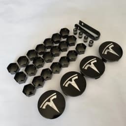 Car 25PCS 29PCS 56/57mm For Tesla Model 3 Y Wheel Original Car Center Caps Logo Emblem Rims Hub Cover Caps Badge Accessories
