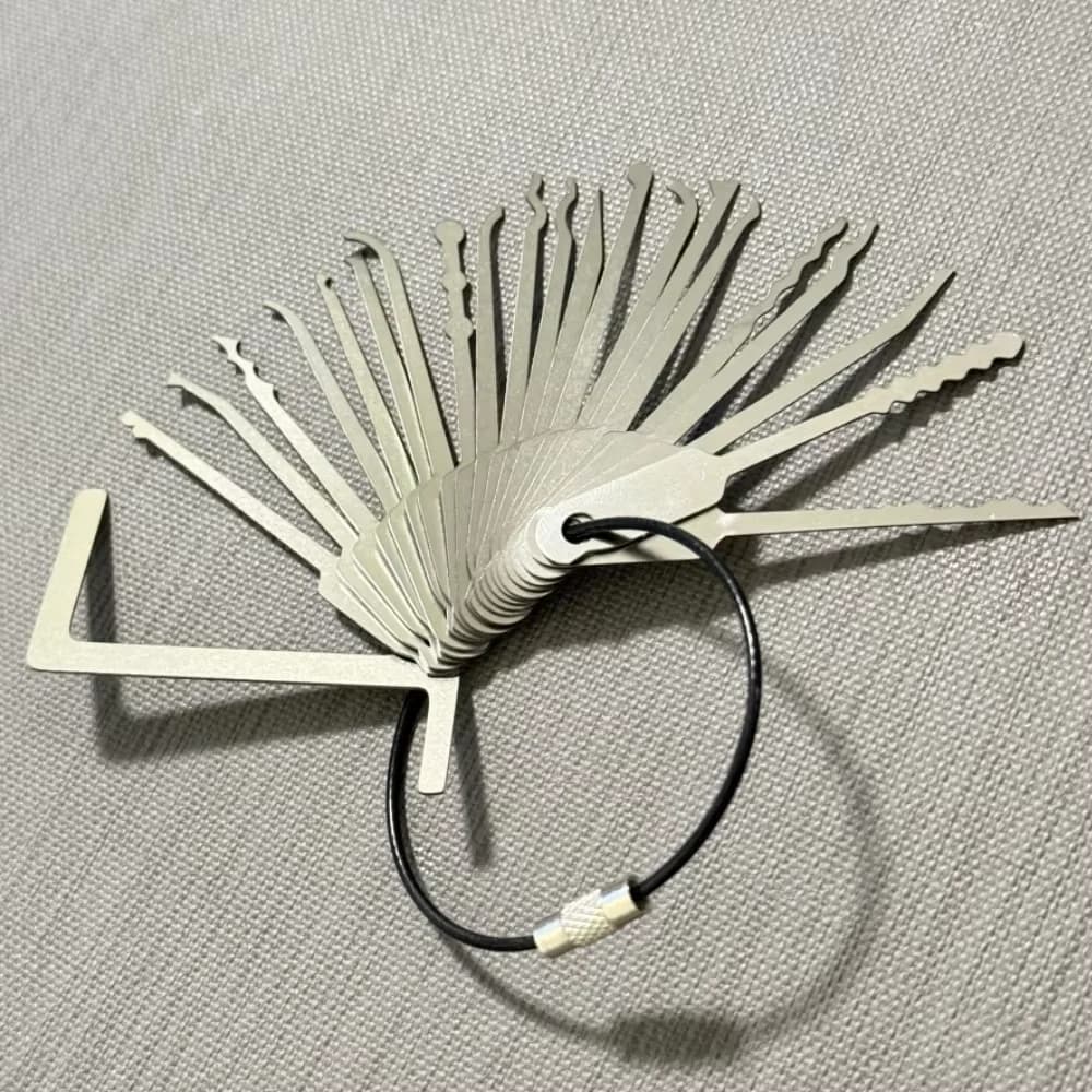 22 in 1 Universal Lock Key Set For PadLock Repairing Tools Locksmith Training Tools