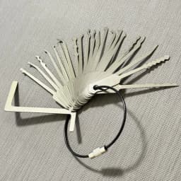 22 in 1 Universal Lock Key Set For PadLock Repairing Tools Locksmith Training Tools
