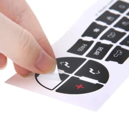 Dash AC Radio Button Repair Stickers Fit 07-14 GMC Avalanche Tahoe Sierra Climate Control Decal Replacement
