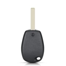 KEYYOU 3 Buttons Replacement Car Key Shell for Renault Logan Sandero Clio Fluence Vivaro Master Traffic Key Case Without Blade.