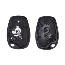 KEYYOU 3 Buttons Replacement Car Key Shell for Renault Logan Sandero Clio Fluence Vivaro Master Traffic Key Case Without Blade.