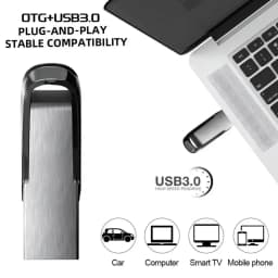 Original 2TB USB 3.2 Metal Flash Drives Super High Speed Pendrive 1TB 512GB Pen Drives Portable USB Stick For Car Phone Computer