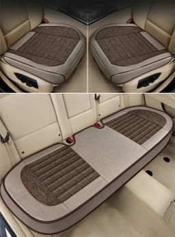 Car Seat Cushion Car Seat Protector Four Seasons Universal Car Seat Cushion Car Front Car Shape Interior Accessories Seat Cover