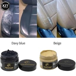 Car Leather Vinyl Repair Kit Leather Paint Cleaner for Auto Seat Sofa Leather Repair Coats Holes Scratch Cracks