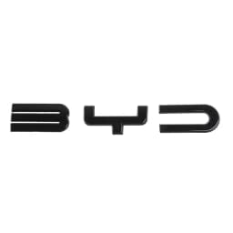 Car Black Front Badge Sticker Black Rear Emblem Black Warrior Car Modification Logo Suitable for BYD Seal U Hiace 6 DM-i EV Song