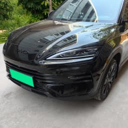 Car Black Front Badge Sticker Black Rear Emblem Black Warrior Car Modification Logo Suitable for BYD Seal U Hiace 6 DM-i EV Song