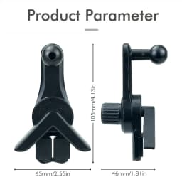 Magnetic Car Screen Mobile Phone Holder; Computer Screen Mobile Phone Holder; 360-Degree Rotating Car Navigation Holder