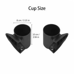 Car Door Cup Holder For Tesla Model 3 Y Highland Juniper 2025 2026 4Pcs Water Cup Bottle Drink Storage Box Rack Car Accessories