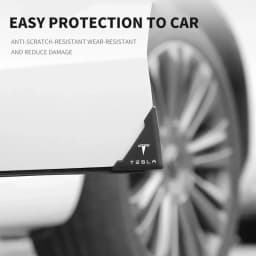 Silicone Car Door Corner Cover Anti-Scratch Protection Stickers For Tesla Model 3 Model S Model X ModelY Roadster Bonina Coil