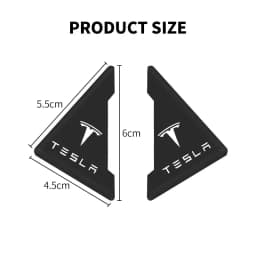 Silicone Car Door Corner Cover Anti-Scratch Protection Stickers For Tesla Model 3 Model S Model X ModelY Roadster Bonina Coil