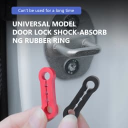 Universal Car Door Lock Damper Buffer Pad Soundproof Elastic Silicone Seals Auto Door Closing Shock Absorber Gasket Accessories