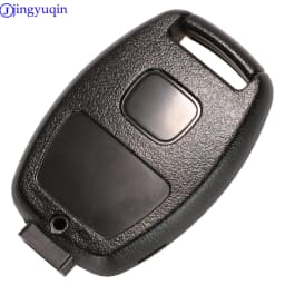 jingyuqin With Rubber Pad Car Key Remote Fob Cover For Honda Accord CRV Pilot Civic 2003 2007 2008 2009 2010 2011 2012 2013