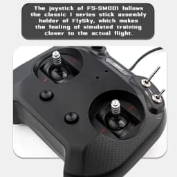 FLYSKY FS-SM001 Simulator for Newcomers 8CH/6CH Support for DRL Liftoff DCL Freerider APD And More Traversing Machines
