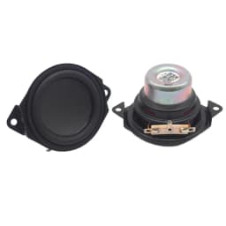 AUIN 2 pcs 1.75 Inch 4 Ohm 30 W HIFI Full Range Speaker Double Neodymium Magnetic Long Stroke Bass Waterproof DIY Home Theater