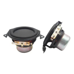 AUIN 2 pcs 1.75 Inch 4 Ohm 30 W HIFI Full Range Speaker Double Neodymium Magnetic Long Stroke Bass Waterproof DIY Home Theater