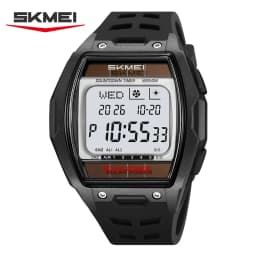 SKMEI 2750 Fashion Men Electronic Watch Solar Power Large Screen Luminous Calendar Multifunctional Outdoor Sport Watches for Man