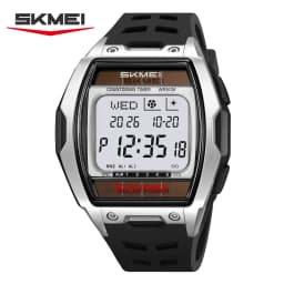 SKMEI 2750 Fashion Men Electronic Watch Solar Power Large Screen Luminous Calendar Multifunctional Outdoor Sport Watches for Man