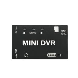 FPV Recorder Mini FPV DVR Module NTSC/PAL Switchable Built-in Battery Video Audio FPV Recorder for RC Models Racing FPV Drone