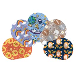 NEW 90PCS Kids Eye Patch Cartoon Stickers, Amblyopia Training Vision Aid, Adhesive Eye Cover for Adult Children Sight Care Pads