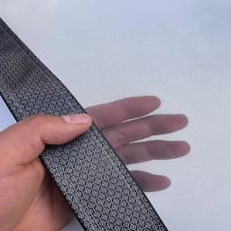 Black Side Opening Mosquito Proof Door Curtain, Magnetic Suction Design, Invisible Mosquito Proof, Self Installing Without Punch