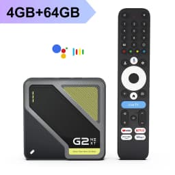 RockTek G2 NEXT S905X5M-J Google TV BOX Netflix Google Certified G2 Amlogic S905X4-K 4G 64G Support DTS Dolby Audio Dolby Vision