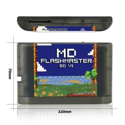 New 4000 In 1 Game Cartridge For Mega Drive MD Game Cassette With 8GB TF Card For Genesis Retro Game Console