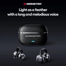 Choice Monster MQT65 OWS Bluetooth 6.0 Earphones Low Latency Earclip Bluetooth Headphones HD Call HiFi Music Game Sport Earbuds