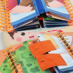 Wooden Multi-layer Busy Board For Children Montessori Early Education Games Toddlers Quiet Books Sensory Practice Dressing Gift