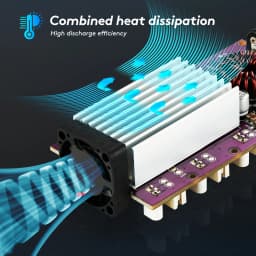 VIFLY WhoopStor 3 V3 Charger 6 Ports 1S LIPO LiHV Battery Charger Discharger Storage LCD TYPE-C DC TX60 For RC FPV BT2.0 PH2.0