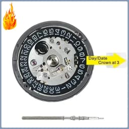 Mechanical Movement NH35 Premium NH35A White At 3/3.8/6 Date Wheel 24 Jewels Automatic Self-winding High Accuracy Movt Replace