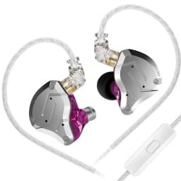 KZ ZS10 Pro Metal Headset 4BA+1DD Hybrid 10 drivers HIFI Bass Earbuds In Ear Monitor Headphones Sport Noise Cancelling Earphones