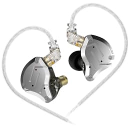 KZ ZS10 Pro Metal Headset 4BA+1DD Hybrid 10 drivers HIFI Bass Earbuds In Ear Monitor Headphones Sport Noise Cancelling Earphones