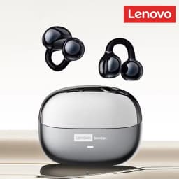Choice Lenovo LE302 OWS Ear Clip Earphones Wireless Bluetooth 6.0 Headset HD Call Earbuds Low Latency Gaming Headphones New