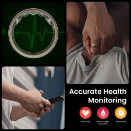 100% New Amazfit Helio Ring 30m Freediving Support Mud-resistant Design Route Navigation 2.6mm Super Slim Readiness