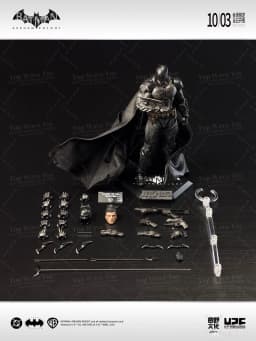 2026 New Stock Batman Arkham Knight Action Figure LPZZ UPF1/12 Scale Soldier Warrior Edition Batman Full Set 6-inches Model Toys