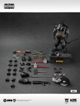 2026 New Stock Batman Arkham Knight Action Figure LPZZ UPF1/12 Scale Soldier Warrior Edition Batman Full Set 6-inches Model Toys