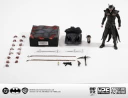 2026 New Stock Batman Arkham Knight Action Figure LPZZ UPF1/12 Scale Soldier Warrior Edition Batman Full Set 6-inches Model Toys