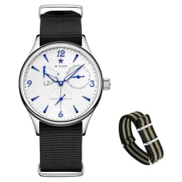 Seagull Mens 1963 Pilot Watch 40mm ST1780 Automatic Mechanical Movement Sapphire Crystal Retro Style Water Resistant 50m