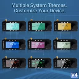 AMNVOLT V4 ATS MINI SI4732 Radio ALL Band DSP Radio FM AM SSB LSB USB Receiver with Added the Wired Headphone Feature