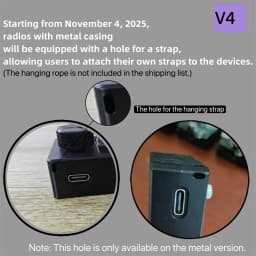 AMNVOLT V4 ATS MINI SI4732 Radio ALL Band DSP Radio FM AM SSB LSB USB Receiver with Added the Wired Headphone Feature