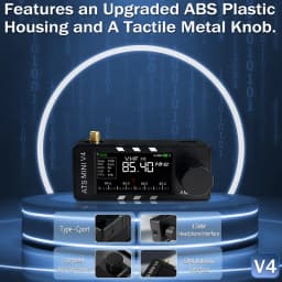 AMNVOLT V4 ATS MINI SI4732 Radio ALL Band DSP Radio FM AM SSB LSB USB Receiver with Added the Wired Headphone Feature