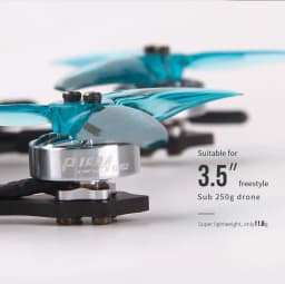 4PCS T-MOTOR P1604 KV2850 6S/KV3800 4S Brushless Motor 1.5mm Shaft 9*9mm Holes For RC FPV Freestyle 3.5inch Sub 250g Drone