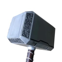 1:1 Cosplay thor Hammer Toys Custome accessory stage property PU Kids boy Gift 44cm