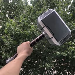 1:1 Cosplay thor Hammer Toys Custome accessory stage property PU Kids boy Gift 44cm