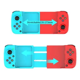 D3 Gamepad Mobile Phone Controller with Expandable Game Controller Support for Android/iOS/Hongmeng Mobile Game Controllers