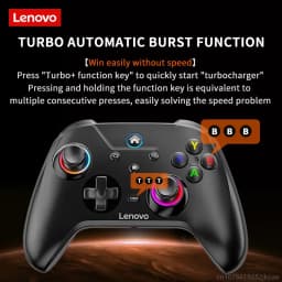 New Lenovo S02 Wireless Controller Bluetooth Gamepad for Nintendo Switch,PC,Android TV,IOS PC Joysticks Six-axis Dual Vibration