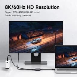 Hagibis AR Glasses Adapter USB C to Glasses and Charging Converter USB-C Hub Charge and Play For Switch Rokid/Xreal/RayNeo Air